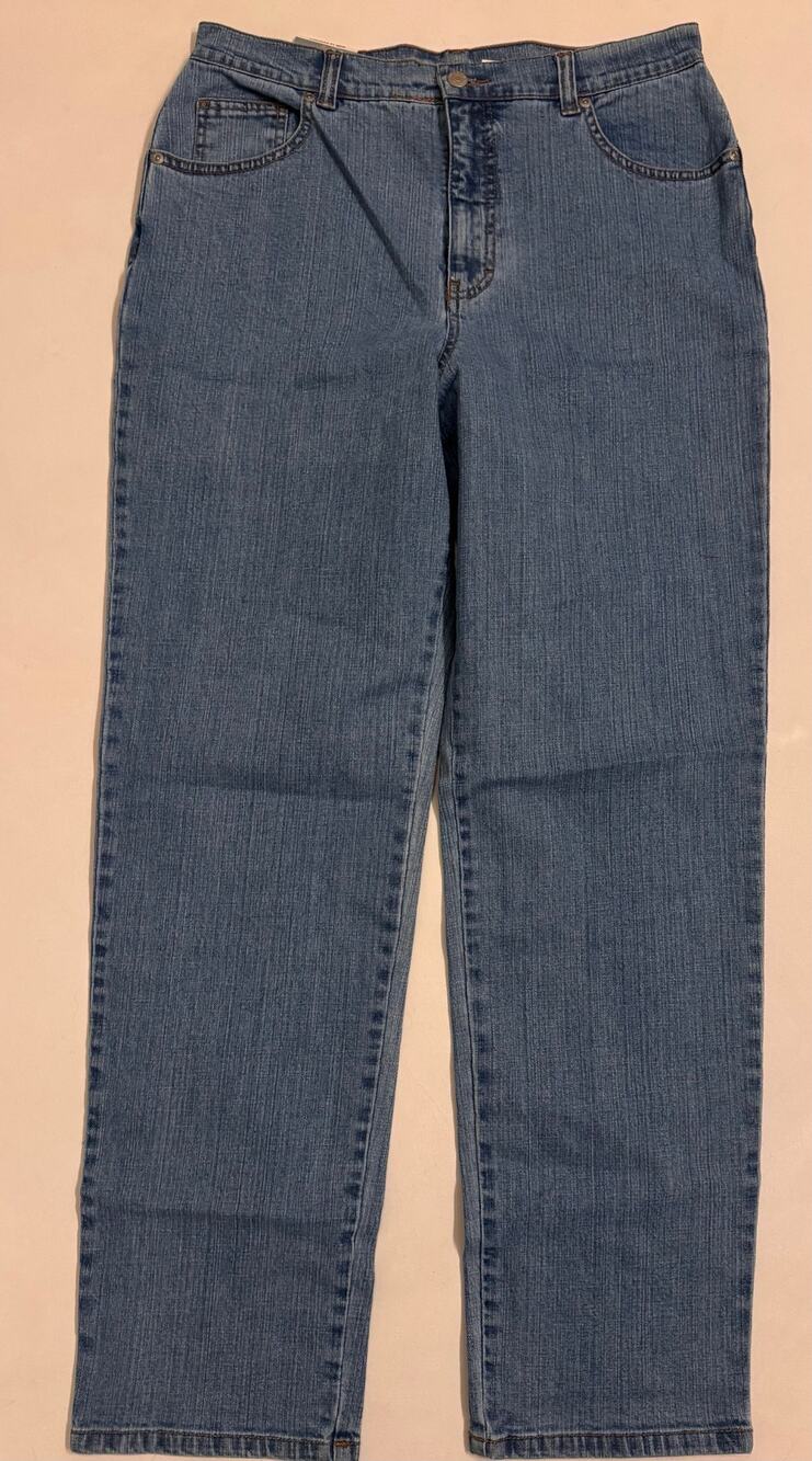 NWT Y2K Sonoma Women's 5 Pocket Stretch Jean Tapered Leg Size 12 Standard Rise
